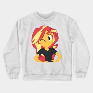 Sunset Shimmer Winking Crewneck Sweatshirt